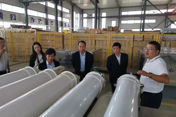 陕西航天建设集团有限公司总经理、党委副书记谢明娟率队赴辽宁开云app官方在线入口环保产业集团开展考察调研工作