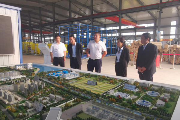 陕西航天建设集团有限公司总经理、党委副书记谢明娟率队赴辽宁开云app官方在线入口环保产业集团开展考察调研工作